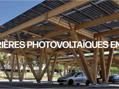 Couverture du book "Nouveaux regards sur les ombrières photovoltaïques en bois"